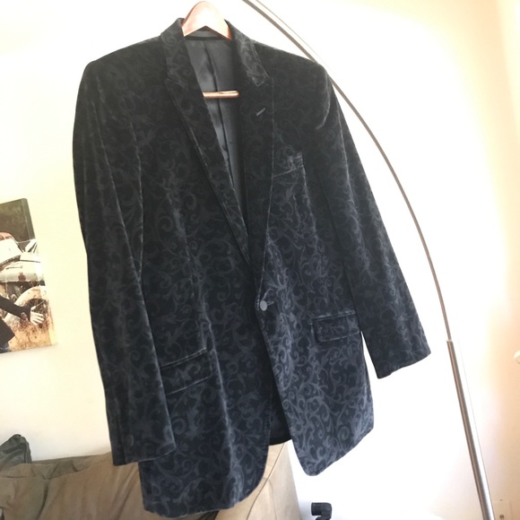 versace smoking jacket